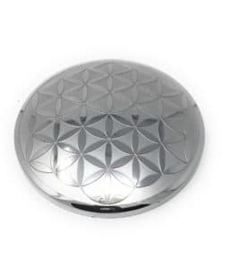 Blume des Lebens Amulett MagnetHeart mit Kupfer Edelstahl 30 mm mit 1 Magnet (Energetix Bingen)
